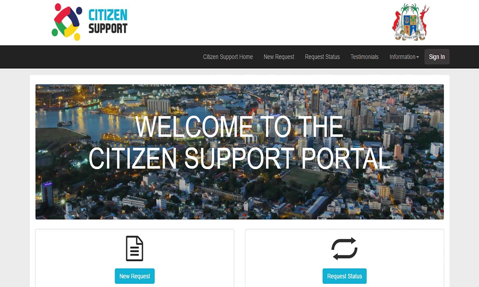 Citizen Support Portal 